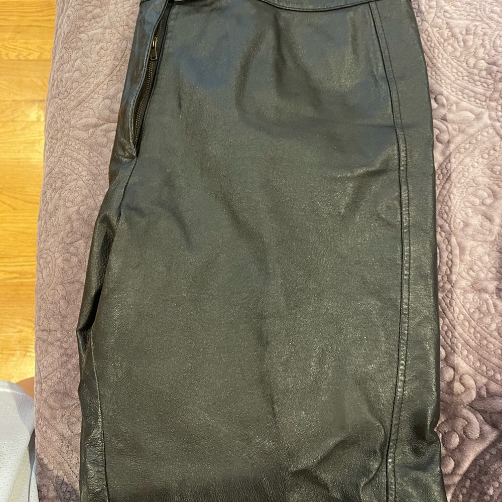 Leather pants